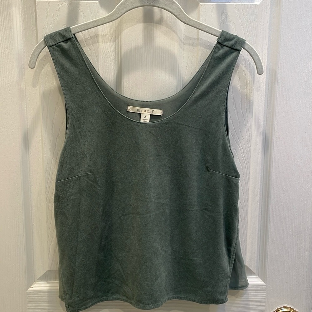 Green size small women’s blouse by Miami